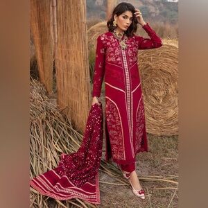 SAIRA SHAKIRA RUBY PAKISTANI DESIGNER DRESS LUXURY PRET 3 PIECE